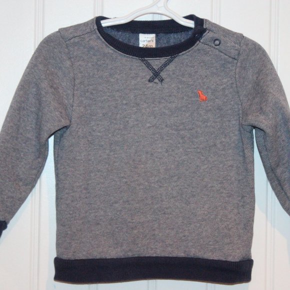 3/$20 🏷 Carters Pullover Sweater Size 24m - Picture 2 of 2